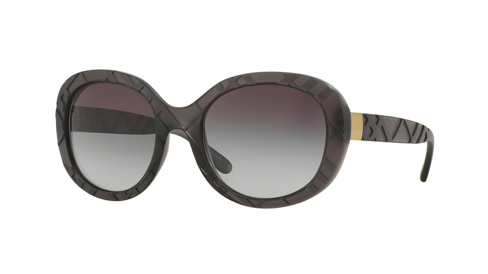 Burberry BE4218 Sunglasses 35818G-56 - Matte Grey Frame, Grey Gradient Lenses