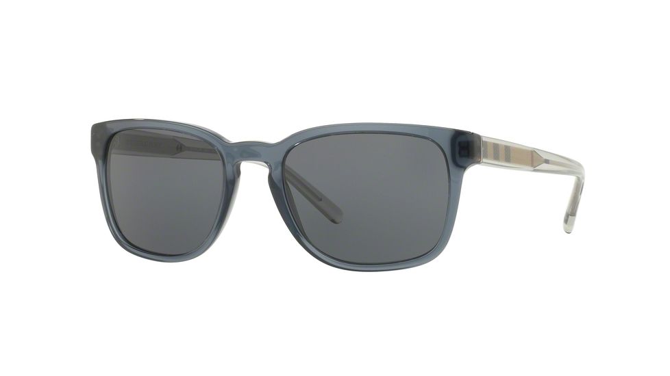 Burberry BE4222 Single Vision Prescription Sunglasses BE4222-301387-55 - Lens Diameter 55 mm, Frame Color Blue