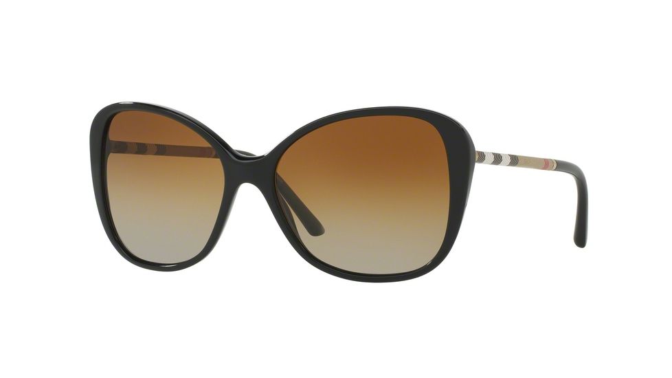 Burberry BE4235Q Bifocal Prescription Sunglasses BE4235Q-3001T5-57 - Lens Diameter 57 mm, Frame Color Black