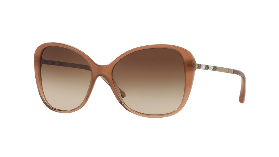 Burberry BE4235Q Bifocal Prescription Sunglasses BE4235Q-317313-57 - Lens Diameter 57 mm, Frame Color Brown Gradient