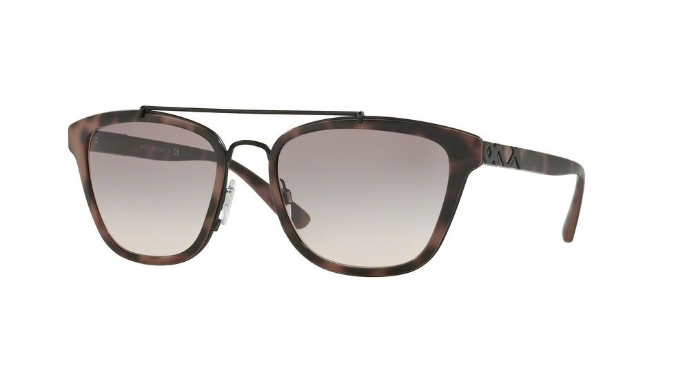 Burberry BE4240 Bifocal Prescription Sunglasses BE4240-36243B-56 - Lens Diameter 56 mm, Frame Color Spotted Brown
