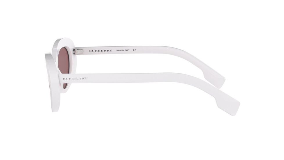 Burberry BE4278 Bifocal Prescription Sunglasses, 54mm, White, BE4278-300775-54-BI