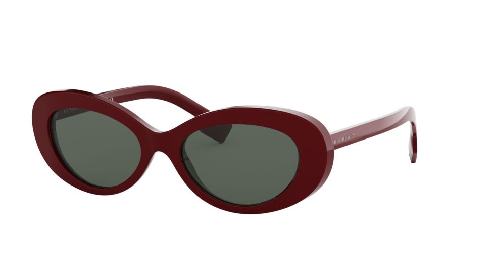 Burberry BE4278 Bifocal Prescription Sunglasses, 54mm, Bordeaux, BE4278-340371-54-BI