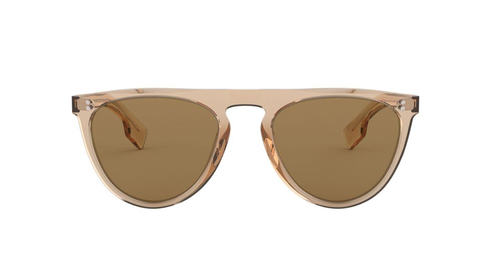Burberry BE4281 Prescription Sunglasses, 54mm, Brown, BE4281-377973-54-SV