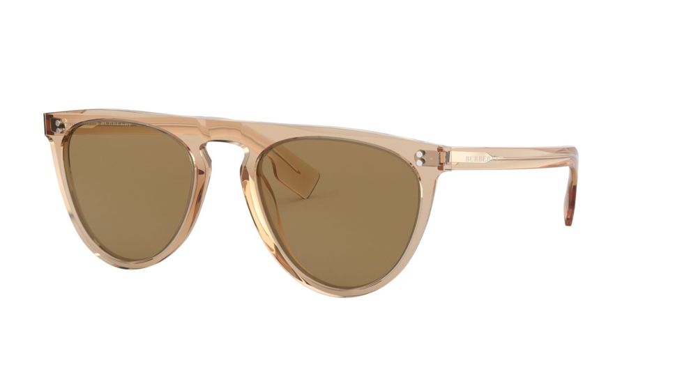 Burberry BE4281 Prescription Sunglasses, 54mm, Brown, BE4281-377973-54-SV
