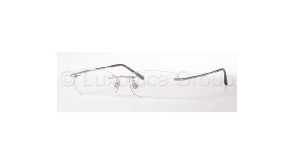 Burberry Eyeglasses BE1002 with Rx Prescription Lenses 1005-5117 - Silver 