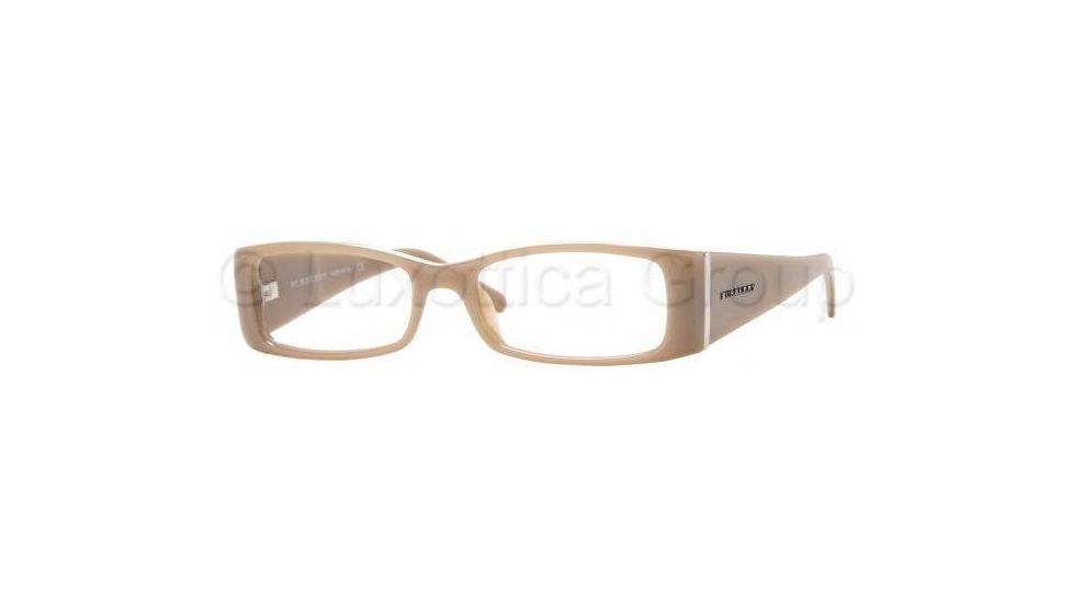 Burberry Eyeglasses BE2019 with Lined Bifocal Rx Prescription Lenses 3047-4915 - Cuttlefish Translucent 