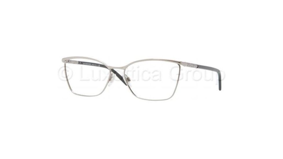 Burberry NUDE BE1209 Single Vision Prescription Eyeglasses 1006-5315 - Metal 