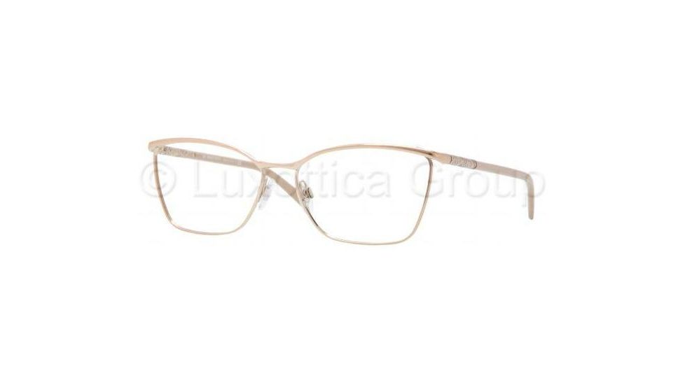 Burberry NUDE BE1209 Single Vision Prescription Eyeglasses 1129-5315 - Rose Gold 