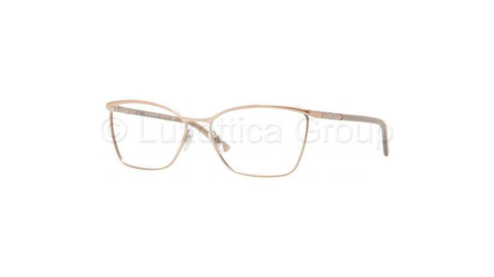 Burberry NUDE BE1209 Single Vision Prescription Eyeglasses 1130-5315 - Rose Gold 