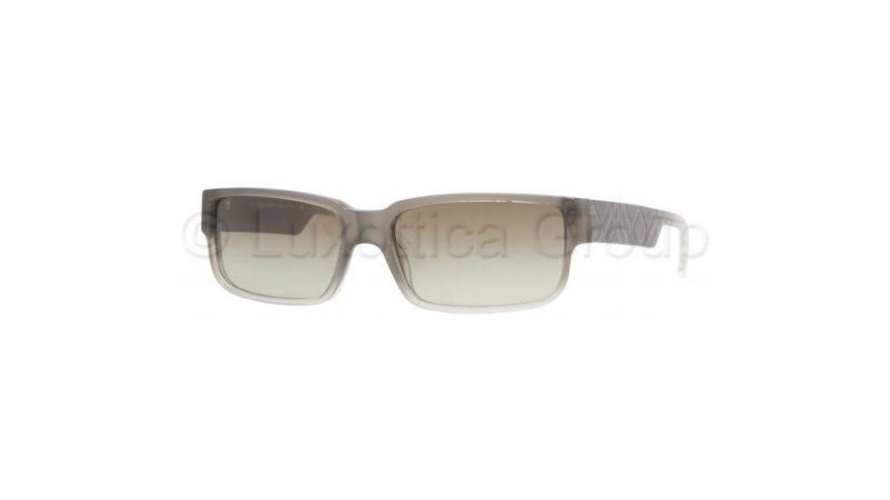 Burberry BE4080 Sunglasses with No-Line Progressive Rx Prescription Lenses BE4080-318013-5616 - Lens Diameter: 56 mm, Frame Color: Gray Gradient Light / Dark