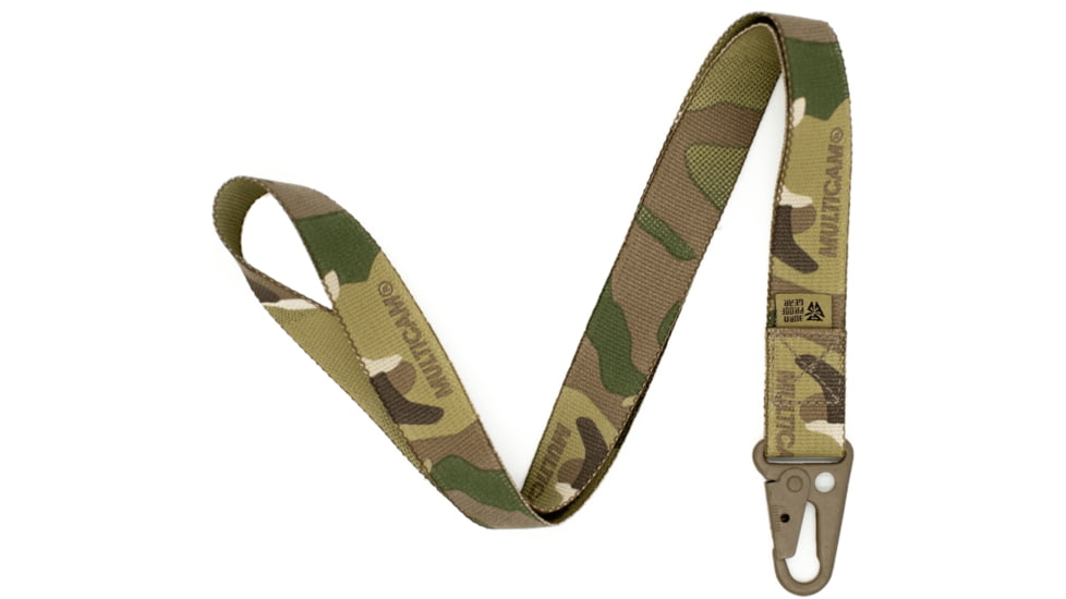 Burn Proof Gear Snap Hook Lanyard, Multicam, 18x1, BPG-SHL-MC