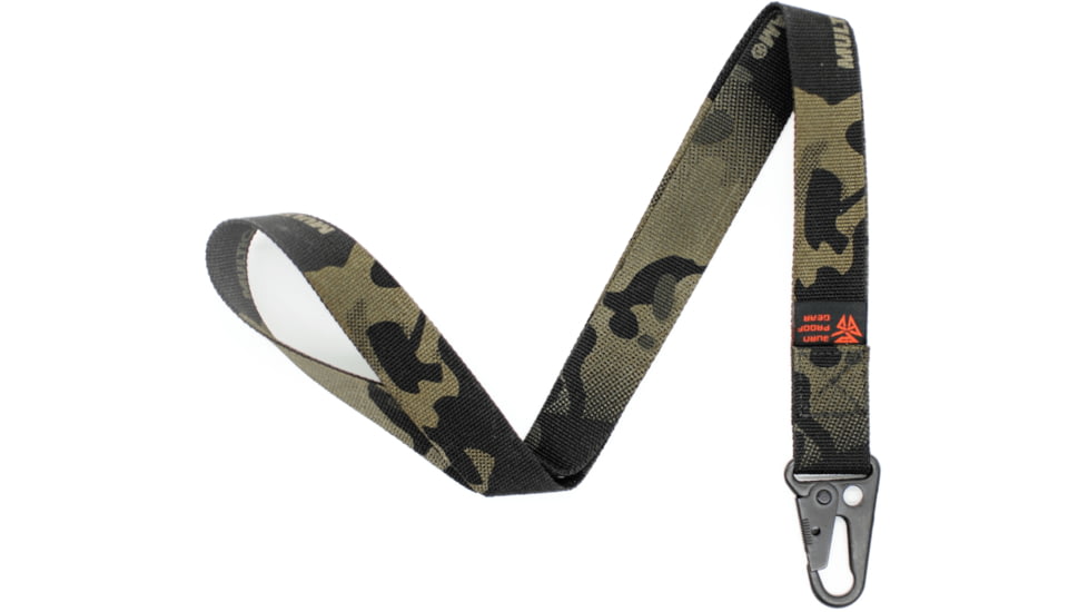 Burn Proof Gear  Snap Hook Lanyard, Multicam Black, 18x1, BPG-SHL-MCB