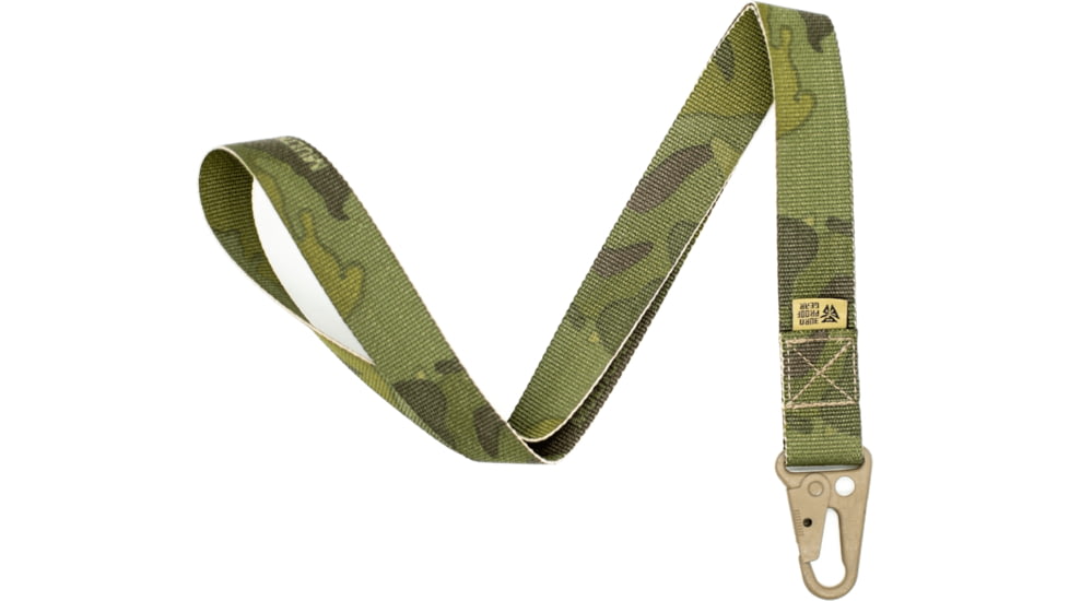 Burn Proof Gear Snap Hook Lanyard, Multicam Tropic, 18x1, BPG-SHL-MCT