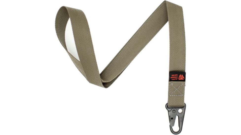 Burn Proof Gear Snap Hook Lanyard, Olive Drab, 18x1, BPG-SHL-OD