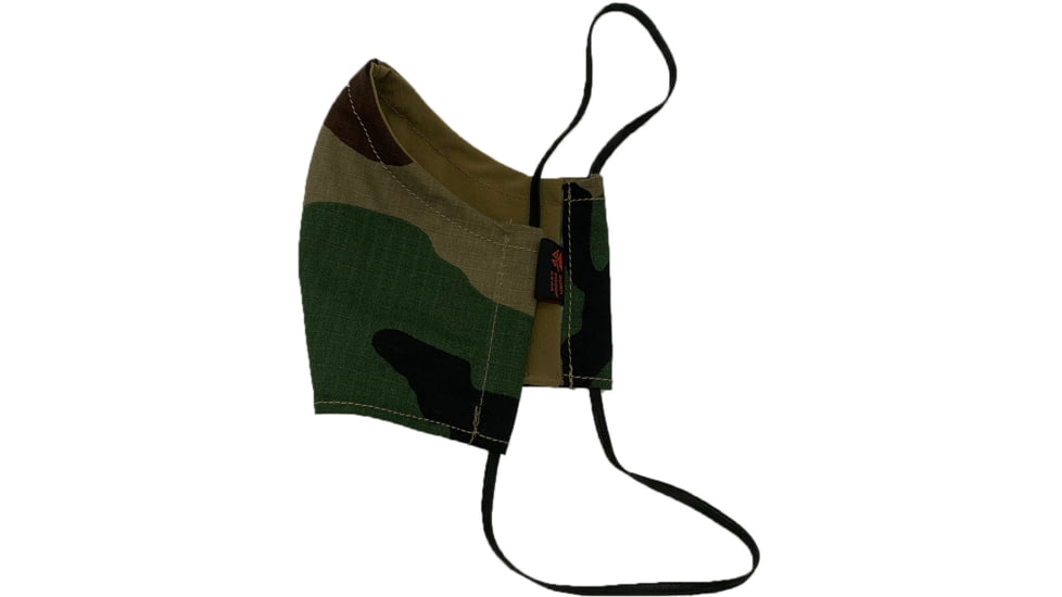 Burn Proof Gear Milspec Antimicrobial Washable Face Mask with Replaceable Filter, AOR 1, One Size Fits All, BPG-FM-AOR1