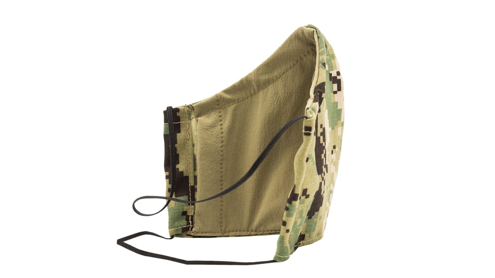 Burn Proof Gear Milspec Antimicrobial Washable Face Mask with Replaceable Filter, AOR 2, One Size Fits All, BPG-FM-AOR2