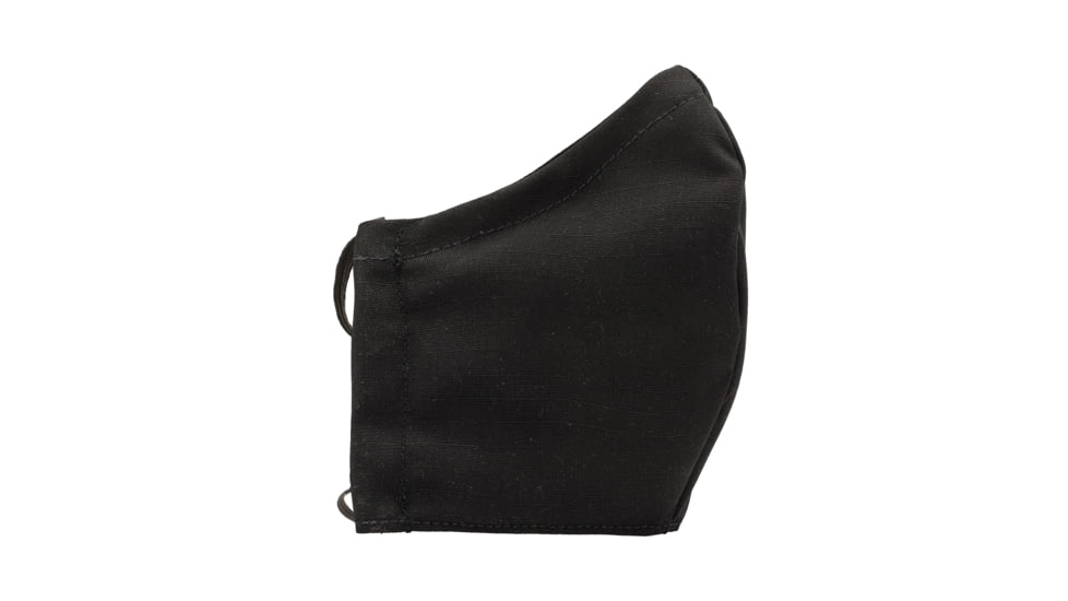 Burn Proof Gear Milspec Antimicrobial Washable Face Mask with Replaceable Filter, Black, One Size Fits All, BPG-FM-BLK