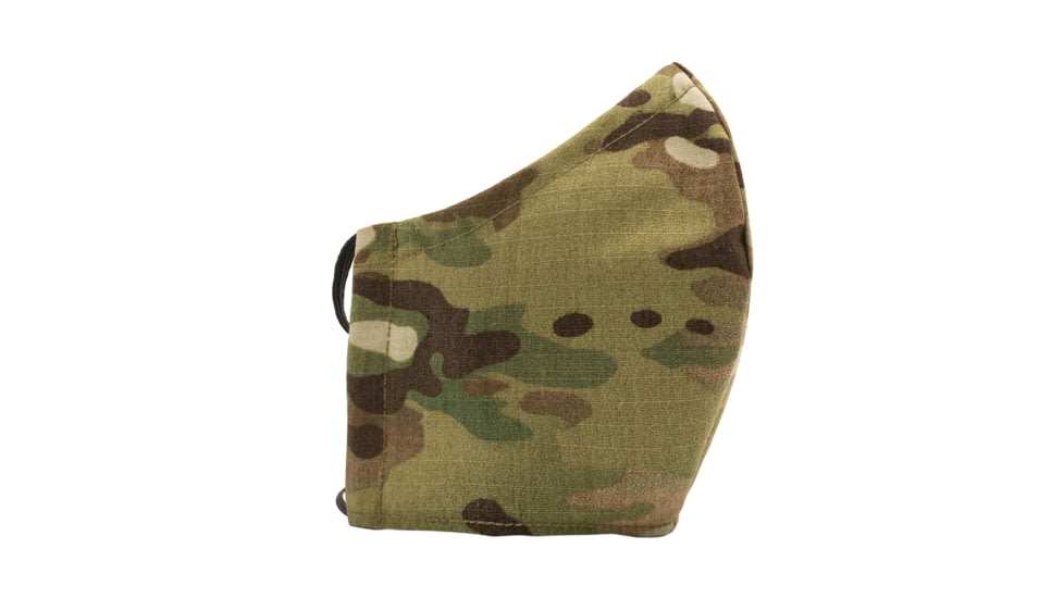 Burn Proof Gear Milspec Antimicrobial Washable Face Mask with Replaceable Filter, Multicam, One Size Fits All, BPG-FM-MC