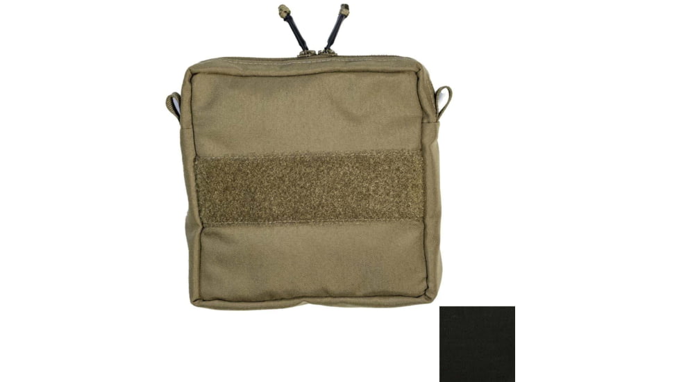 Burn Proof Gear Modular Admin Pouch, Black, Small, BPG-MAP-S-BLK