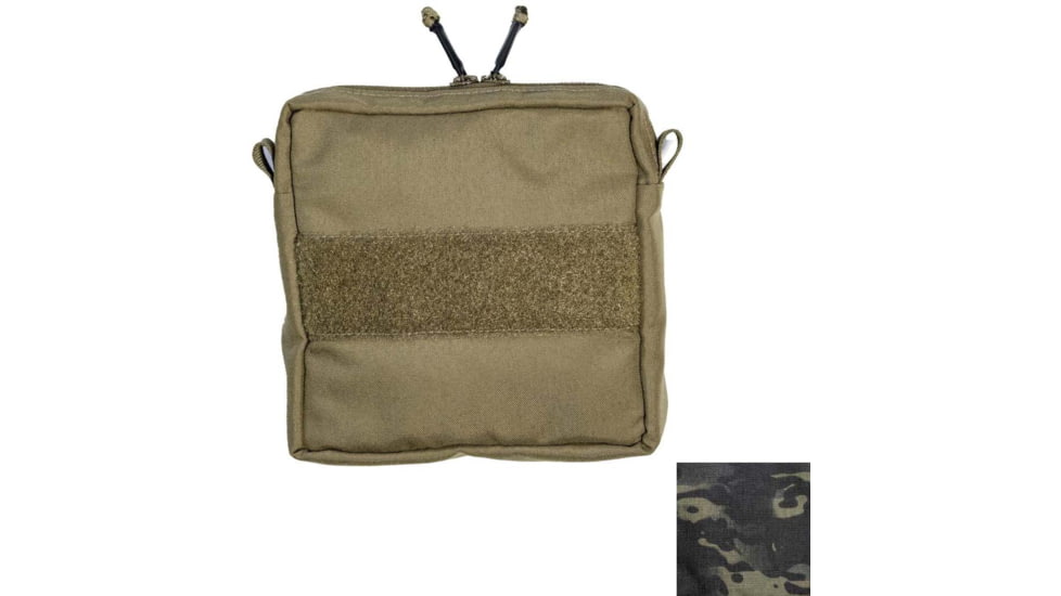 Burn Proof Gear Modular Admin Pouch, Multicam Black, Small, BPG-MAP-S-MCB