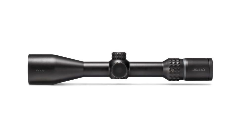 DEMO, Burris Veracity 3-15x58 mm Rifle Scope, 30 mm Tube, First Focal Plane, Black, Matte, Non-Illuminated Ballistic Plex E1 FFP Reticle, MOA Adjustment, 200636-DEMO