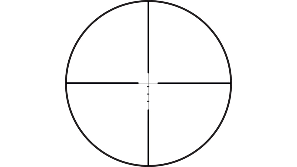 Burris Fullfield II 3-9x40 mm Rifle Scope, 1in Tube, Second Focal Plane, Non-Illuminated Ballistic Plex Reticle, Black, Matte, 200162