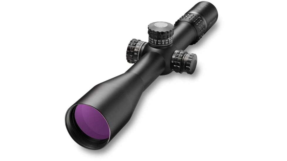 Burris Xtreme Tactical 4-20x50 mm Rifle Scope, 34 mm Tube, First Focal Plane, Black, Matte, Red SCR MOA Reticle, MOA Adjustment, 201043