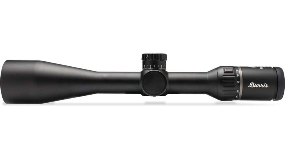 Burris Signature HD Scope 5-25x50 mm Rifle Scope, 30 mm Tube, First Focal Plane, Black, Matte, Red 6.5 Creedmoor Reticle, MOA Adjustment, 200535