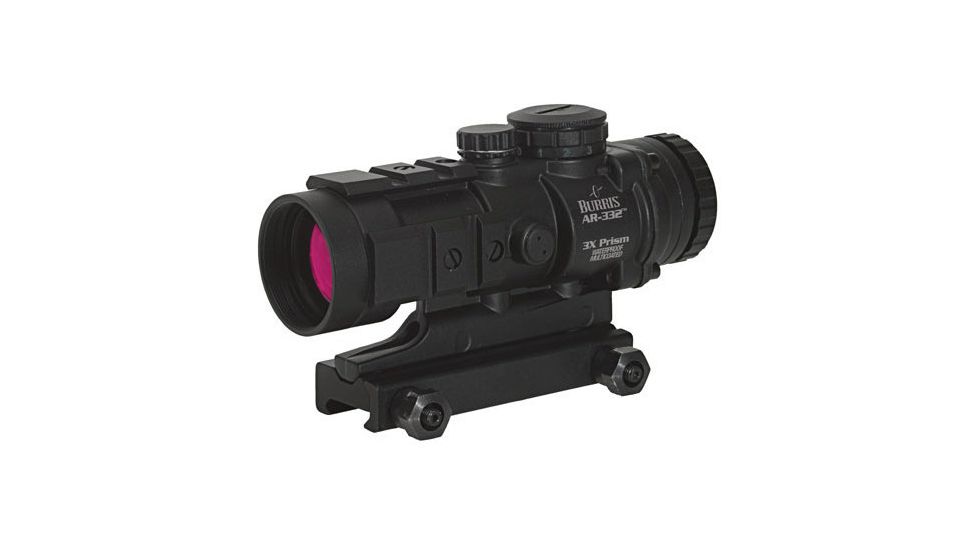 Open Box, Dealer Demo, Burris AR-332 3x-32mm Tube Tactical Prism Red Dot Sight