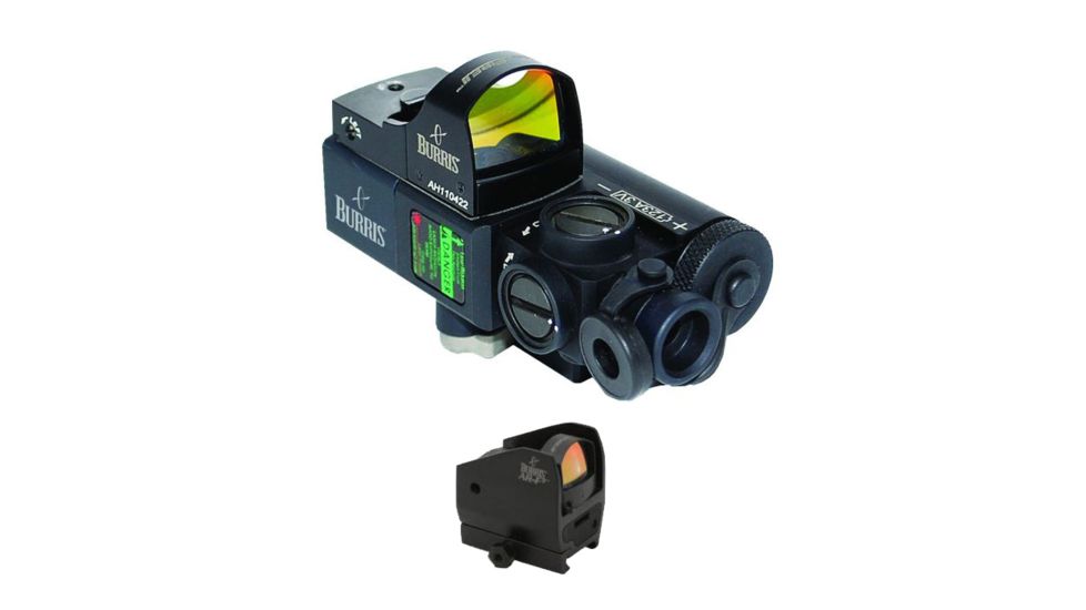 Burris AR-F3 Flattop FastFire Sight &amp; Burris AR-Laser 5mW Red Laser