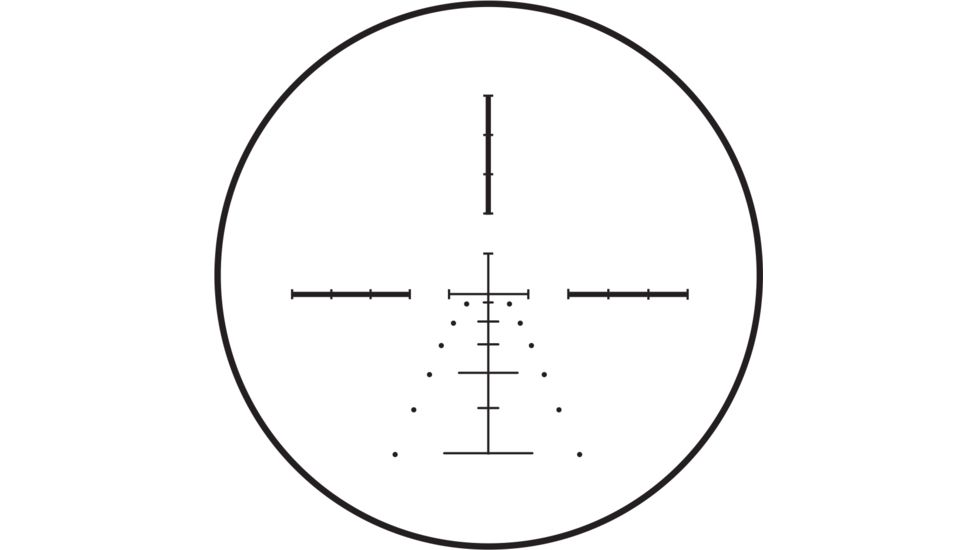 Burris Fullfield E1 6.5-20x50 mm Rifle Scope, 1 in Tube, Second Focal Plane, Black, Matte, Non-Illuminated Ballistic Plex E1 MV Reticle, MOA Adjustment, 200341