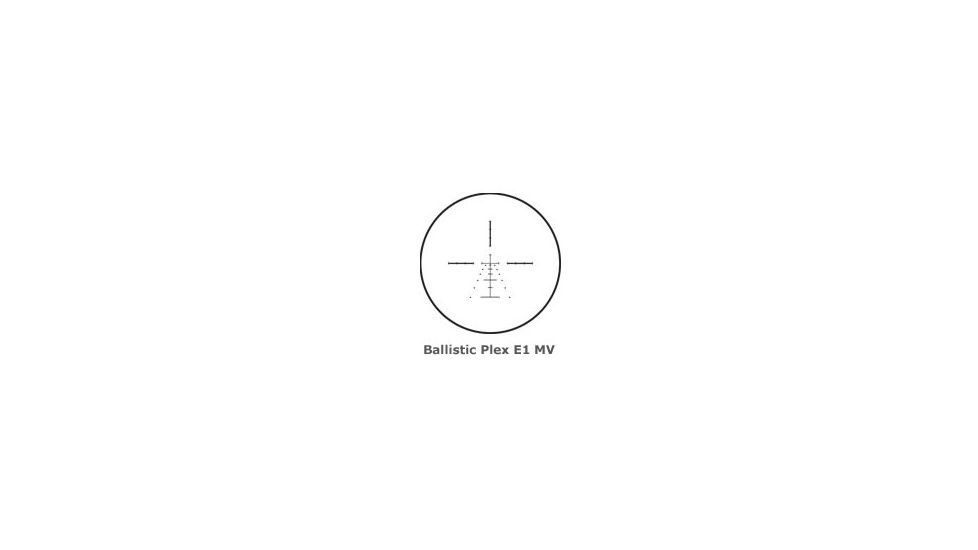Burris Ballistic Plex E1 MV Reticle