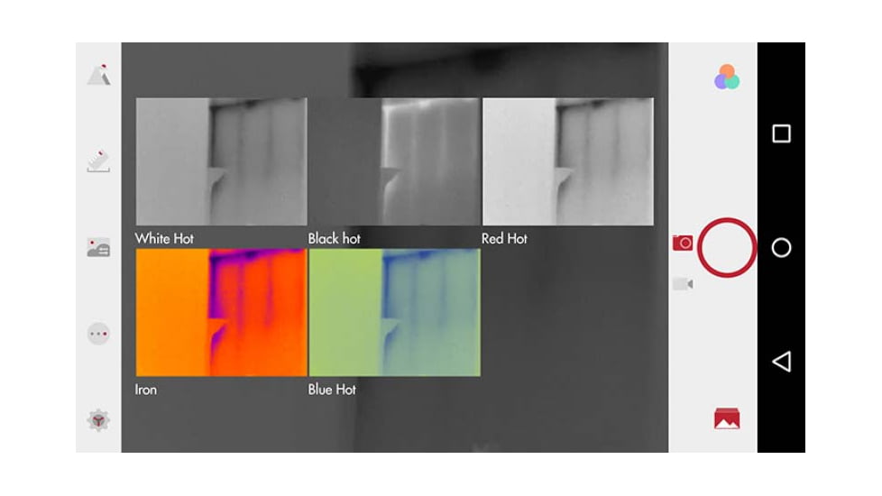 Burris BTC 35 1x35mm Thermal Clip-on Monocular, Multiple Reticles, 400x300, 50hz, Matte Black, 300621