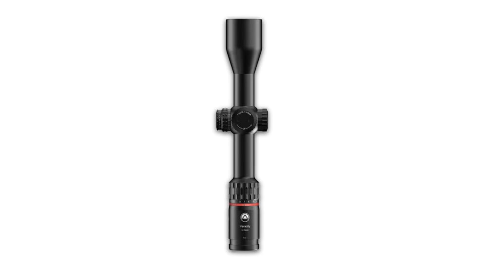 Burris Veracity 3-15x44mm 30mm Tube Rifle Scope, Second Focal Plane, Plex, Black, 200682