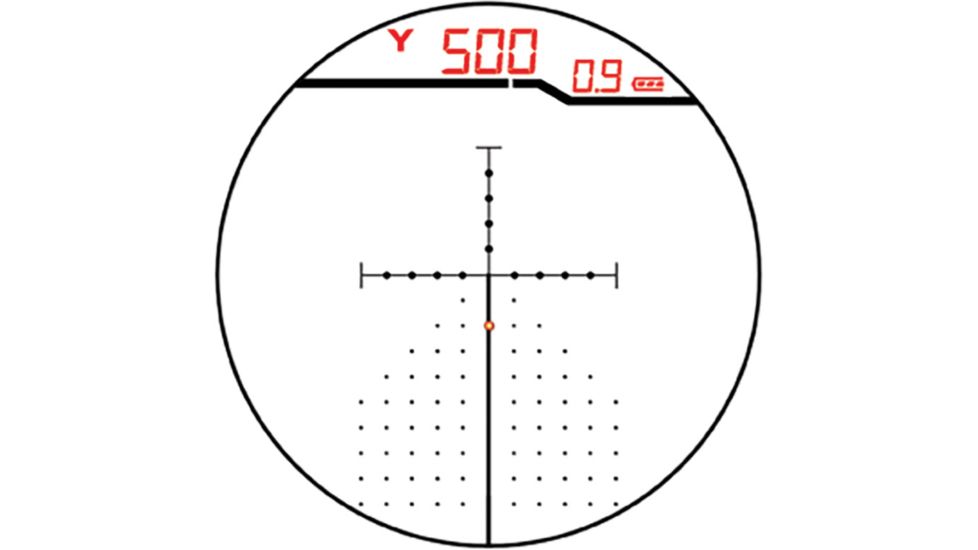 Burris Eliminator III LaserScope 4-16x50 mm Rifle Scope, 1 in Tube, Second Focal Plane, Black, Matte, Redx96 Reticle, MOA Adjustment, 200116