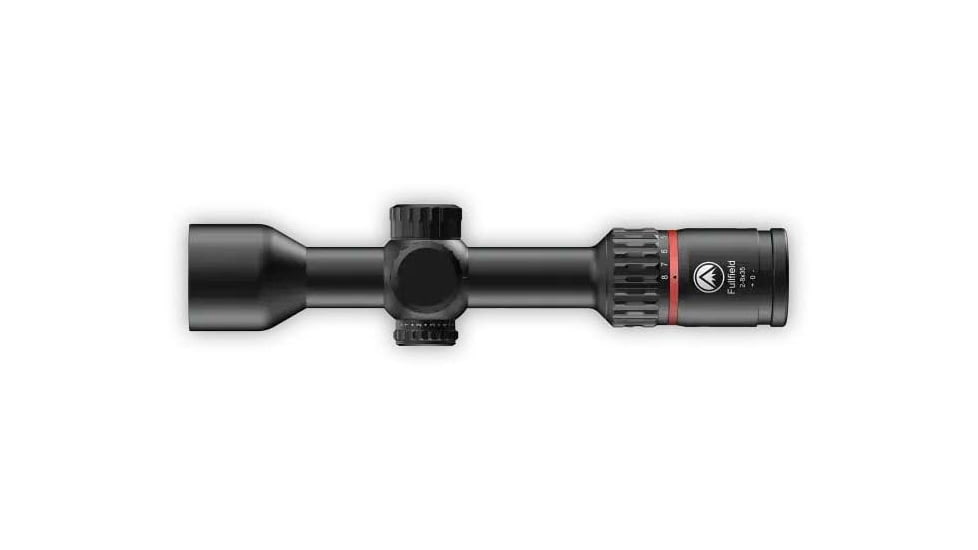 Burris Fullfield 2-8x35mm 1in Tube SC Plex Riflescope, Black, 201501