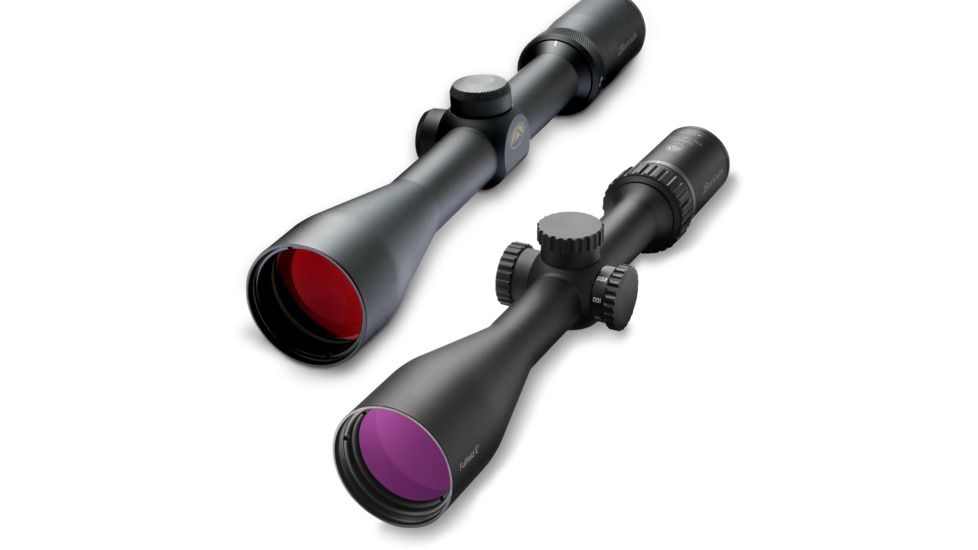 Burris Fullfield E1 4.5-14x42mm Rifle Scope w/ Free Fullfield II 3-9x40mm Rifle Scope, Matte Finish, Black 200345-pkg