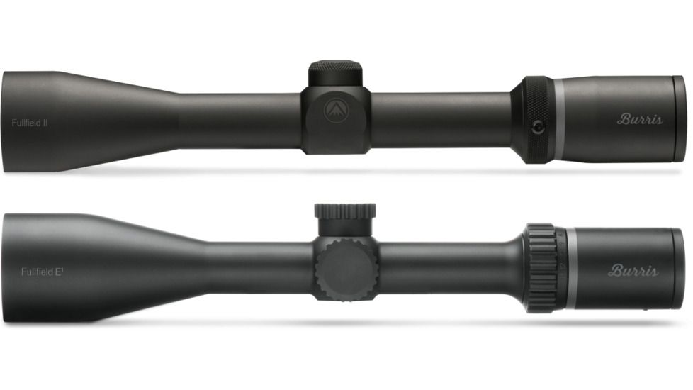 Burris Fullfield E1 4.5-14x42mm Rifle Scope w/ Free Fullfield II 3-9x40mm Rifle Scope, Matte Finish, Black 200345-pkg