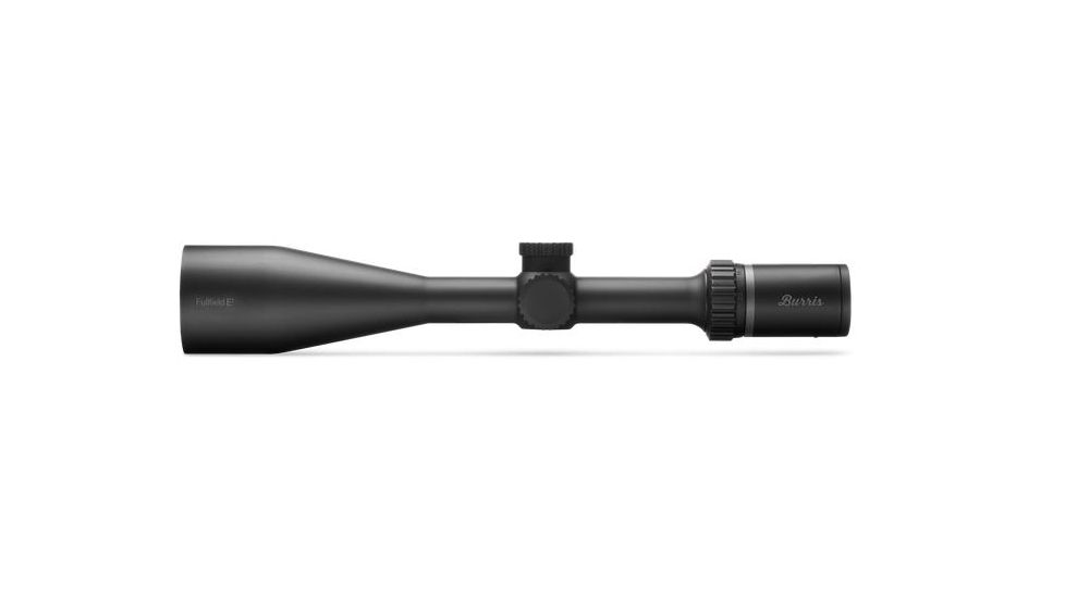 Burris Fullfield E1 6.5-20x50 mm Rifle Scope, 1 in Tube, Second Focal Plane, Black, Matte, Non-Illuminated Ballistic Plex E1 MV Reticle, MOA Adjustment, 200341