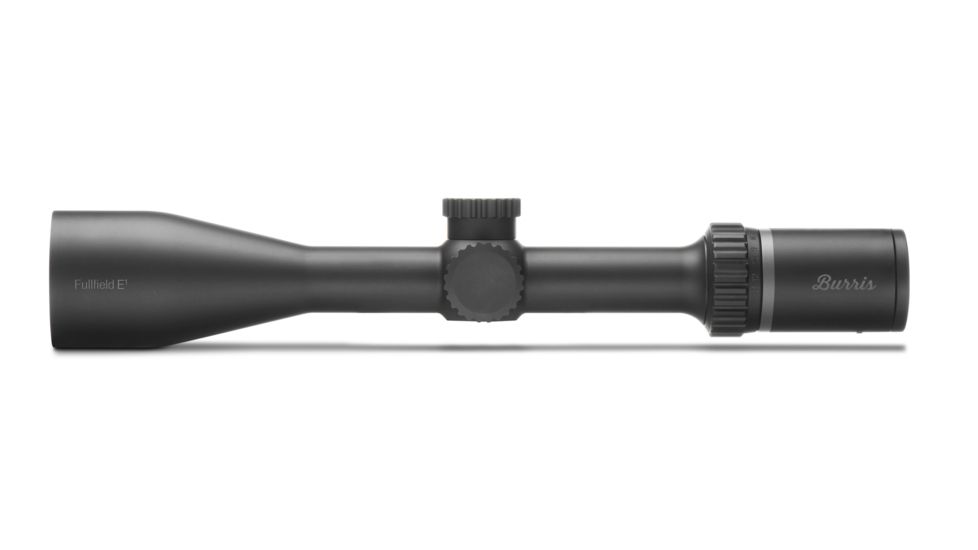 DEMO, Burris Fullfield E1 4.5-14x42 mm Rifle Scope, 1 in Tube, Second Focal Plane, Black, Matte, Non-Illuminated Ballistic Plex E1 Reticle, MOA Adjustment, 200338-DEMO
