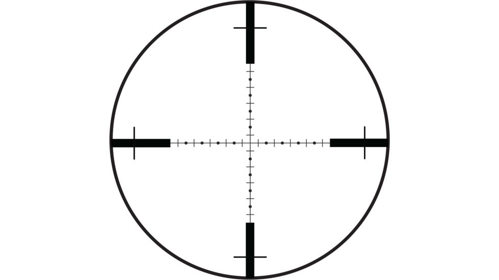 Burris Xtreme Tactical 5-25x50 mm Rifle Scope, 34 mm Tube, First Focal Plane, Black, Matte, Red G2B Mil-Dot Reticle, Mil Rad Adjustment, 201053