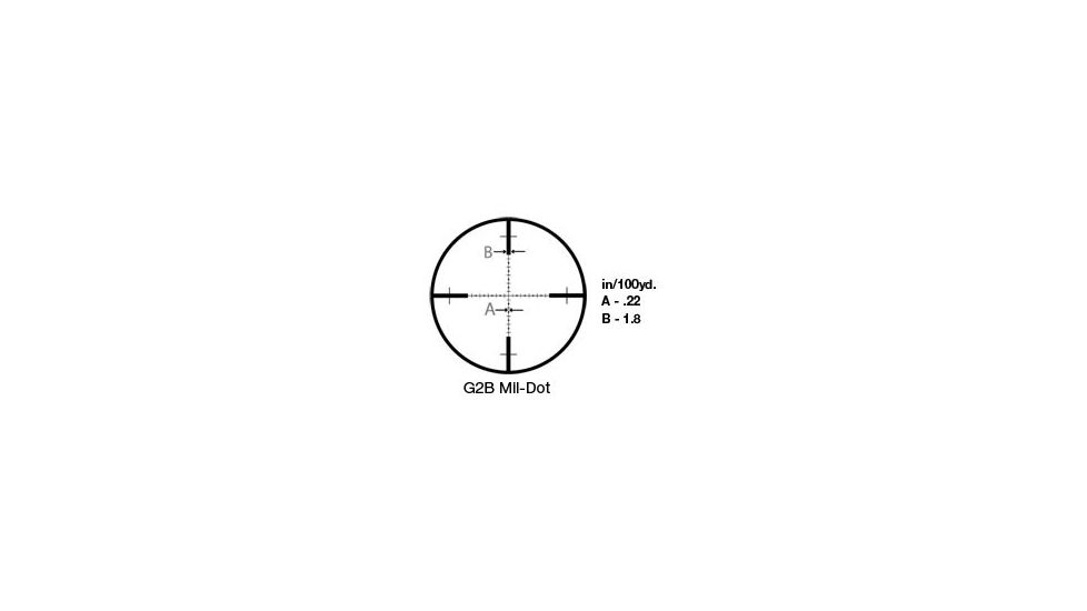 Burris G2B Mildot Reticle