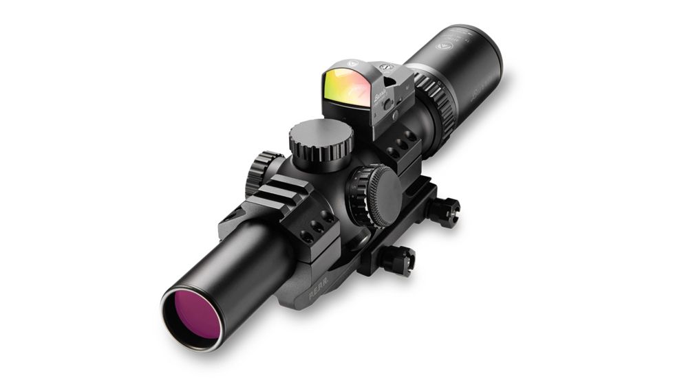 Burris MTAC 1-4X24mm Illum Ballistic AR Reticle And FastFire III 3 MOA Red Dot Reflex Sight Matte Black
