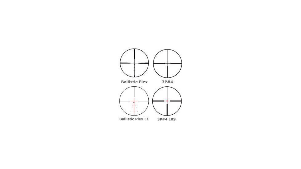 Burris Six X Rifle Scope Reticles