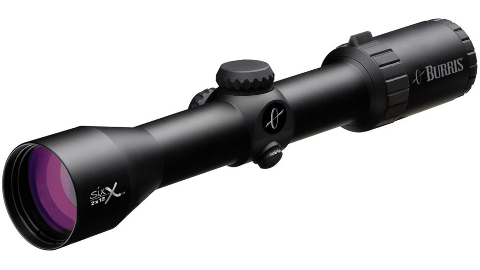 Burris Six X 2x-12x-40mm Rifle Scope