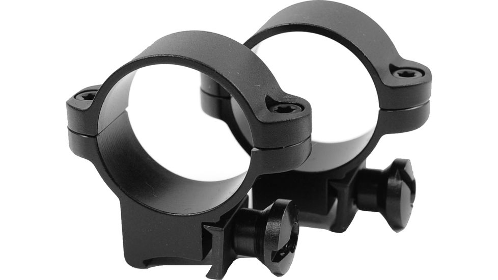 Burris Rimfire Airgun Aluminum 22 Rings - Medium, Gloss Black 420071