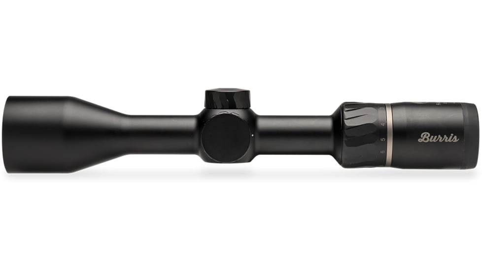 Burris Fullfield IV 2.5-10x42 mm Rifle Scope, 1 in Tube, Second Focal Plane, Black, Matte, Non-Illuminated Plex Reticle, MOA Adjustment, 200487