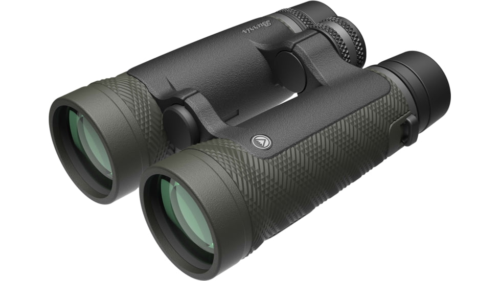 Burris Signature HD 12x50mm Roof Prism Binoculars, Rubber, Gray/Green, 300295