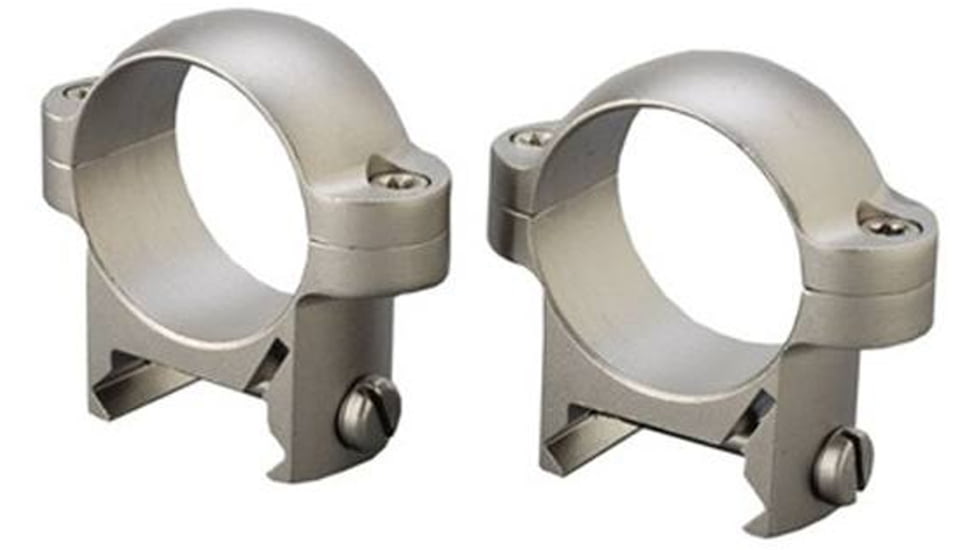 Burris Signature Zee 1 Inch Rifle Scope Medium Ring Pair, Nickel, 420522